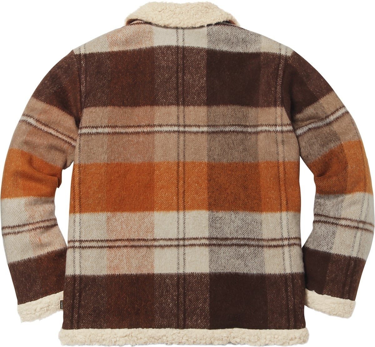 Plaid Shearling Bomber view 17